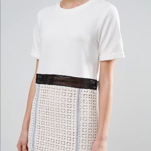 English Factory Dress with lace